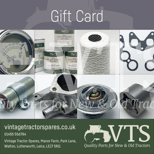 Vintage Tractor Spares Gift Voucher