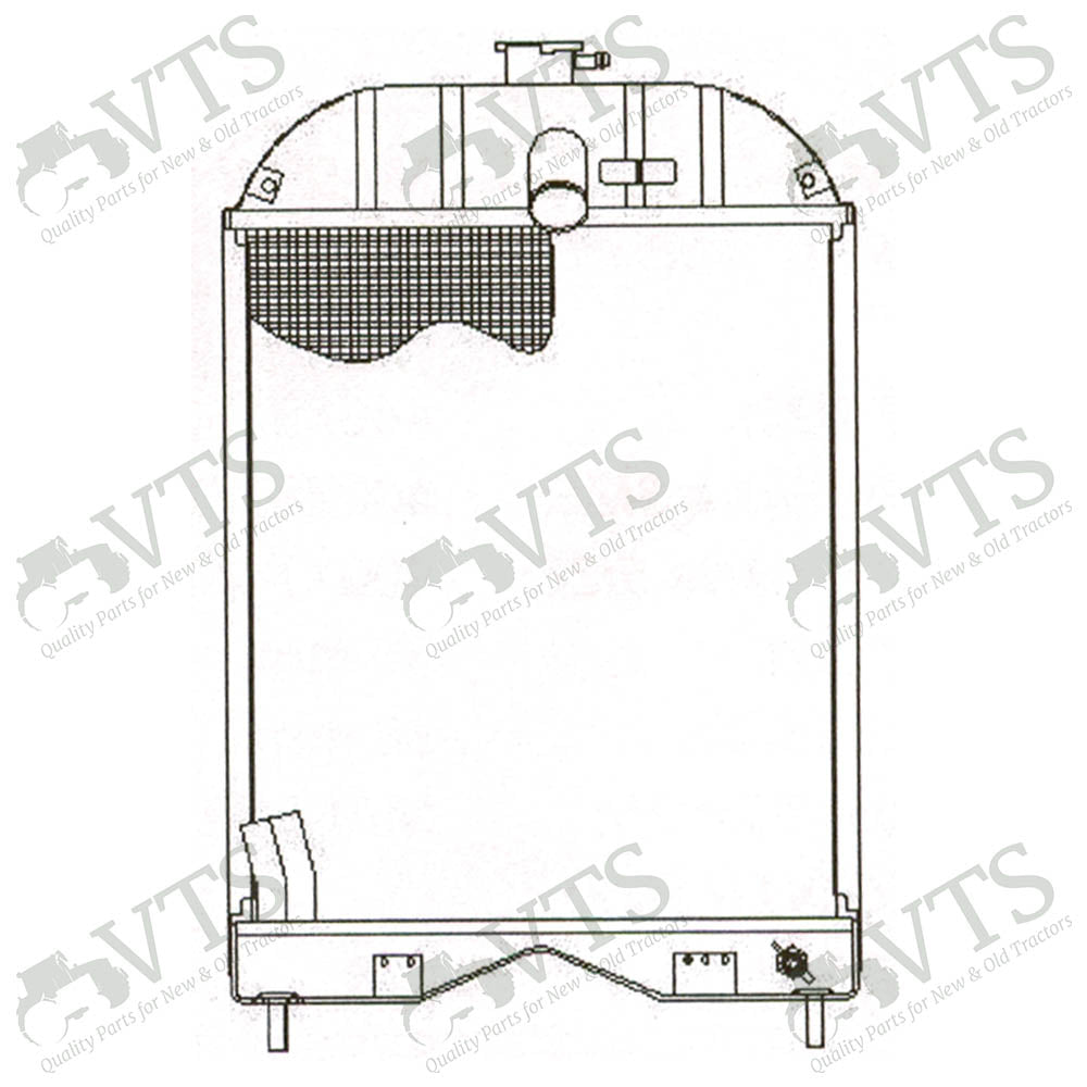 Radiator | Ferguson TEA20, Ferguson TED20 | Vintage Tractor Spares