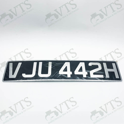Tractor Number Plate Making (Rectangle)