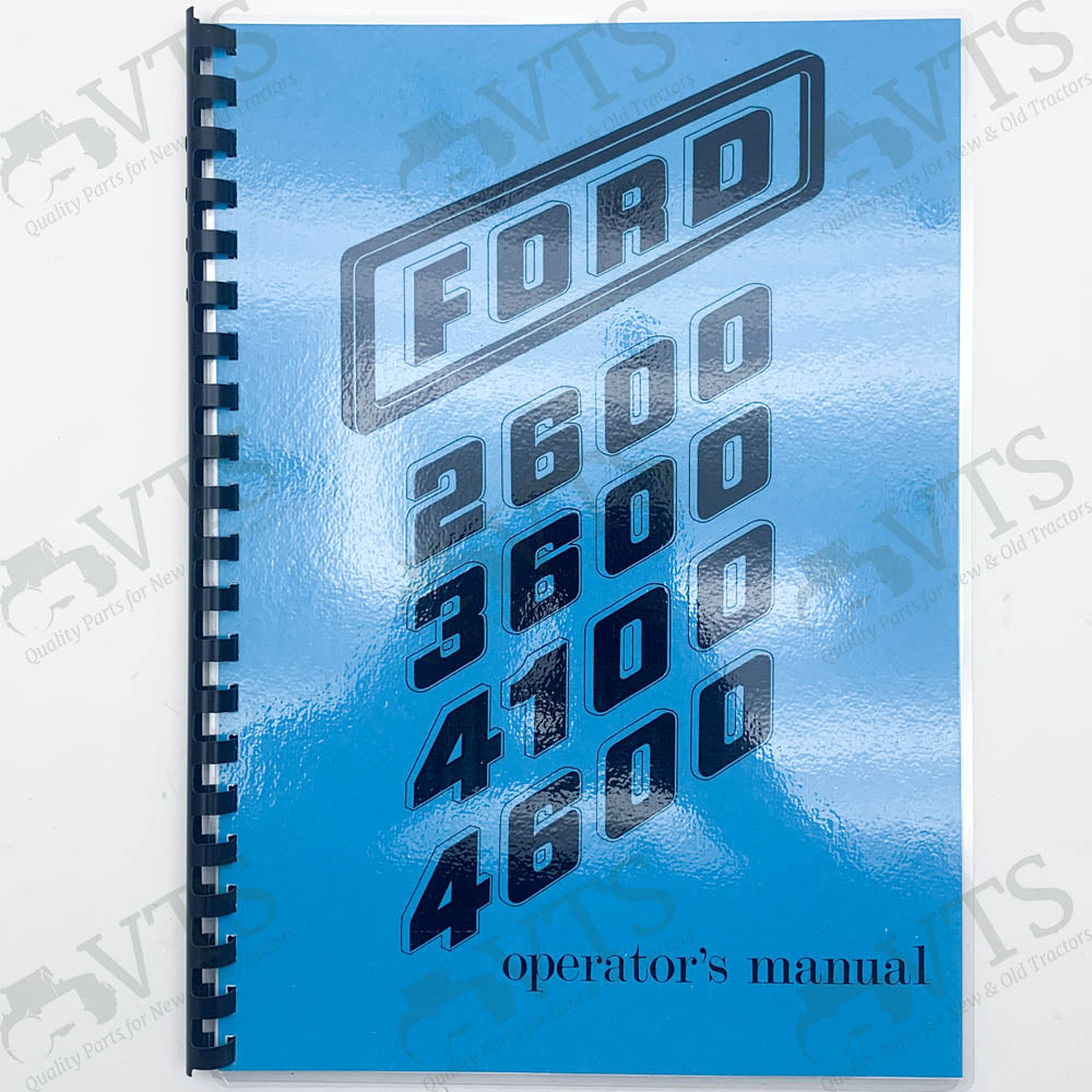 Ford 600 Series Operators' Handbook