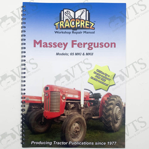 Tracprez Workshop Manual Massey Ferguson 65