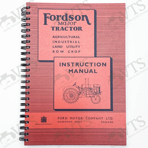 Fordson Major E27N Operators' Handbook