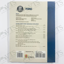 I&T Ford Shop Manual FO-31