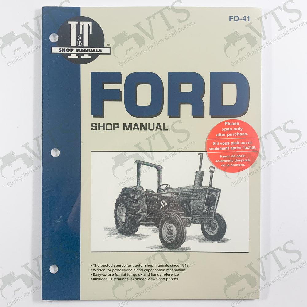 I&T Ford Shop Manual FO-41