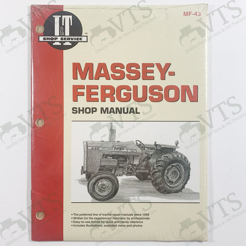 I&T Massey Ferguson Shop Manual MF-43