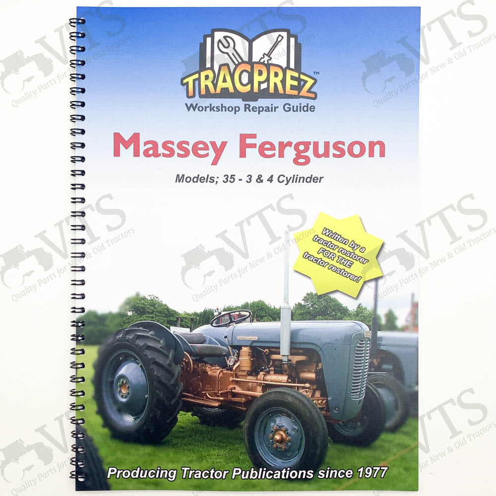 Tracprez Workshop Manual Ferguson 35 4 cyl. & MF 35 3 cyl.